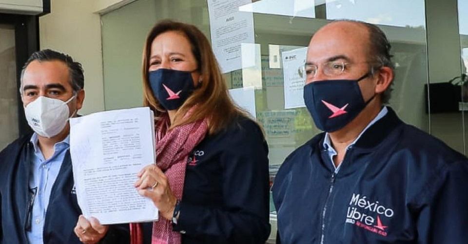 No será partido: Tribunal niega registro a México Libre de Calderón y Zavala