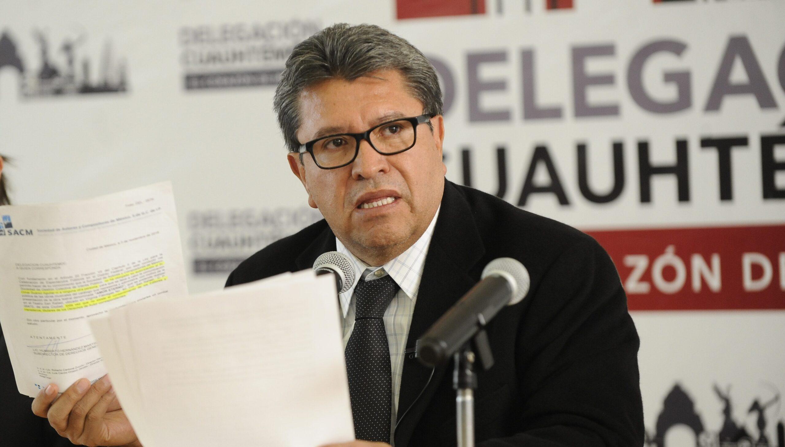 Ricardo Monreal responde al reportaje sobre asignación de contratos de la Delegación Cuauhtémoc