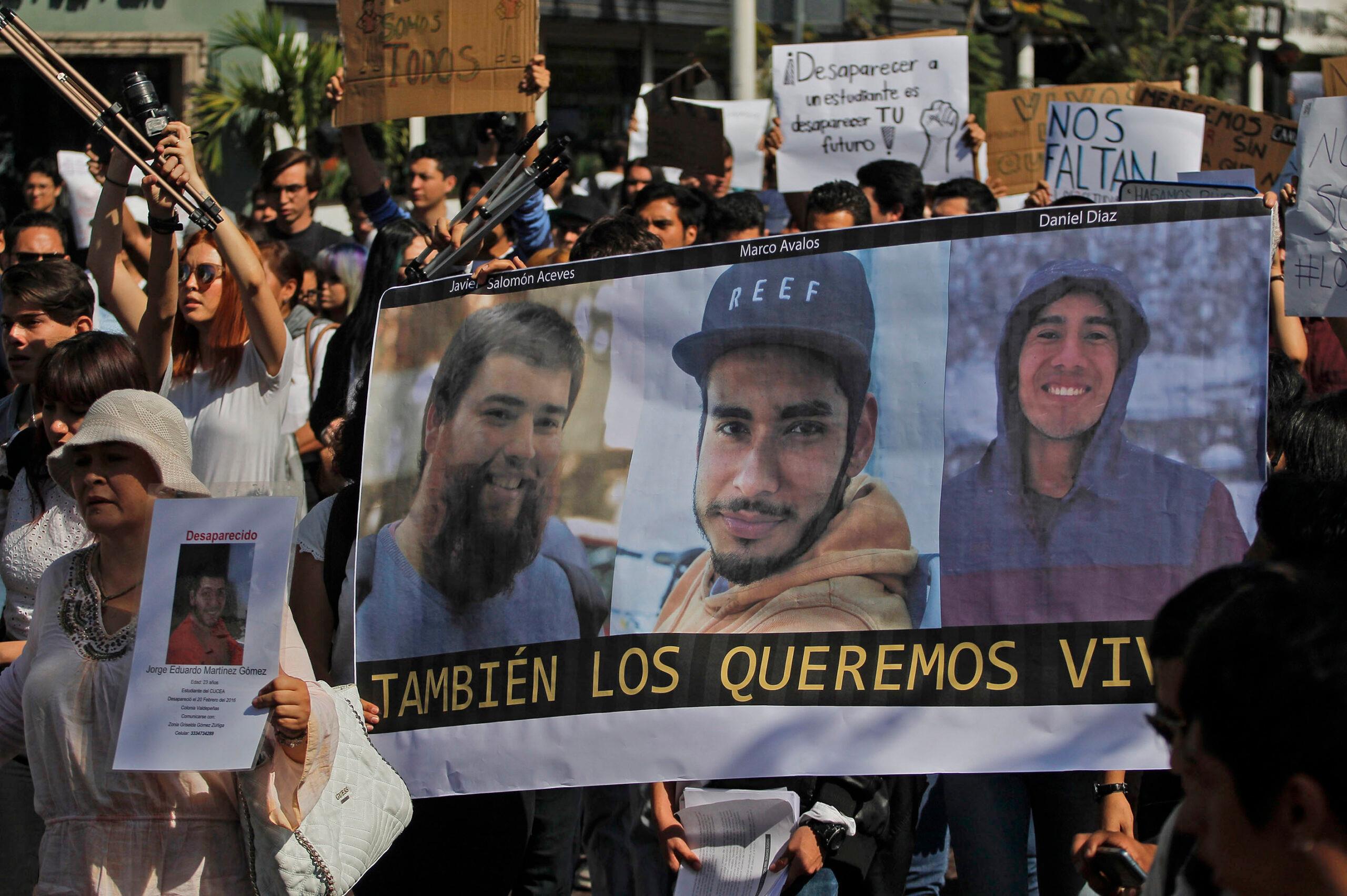 CNDH dará seguimiento al caso de los tres universitarios de Jalisco y pedirá ampliar las investigaciones