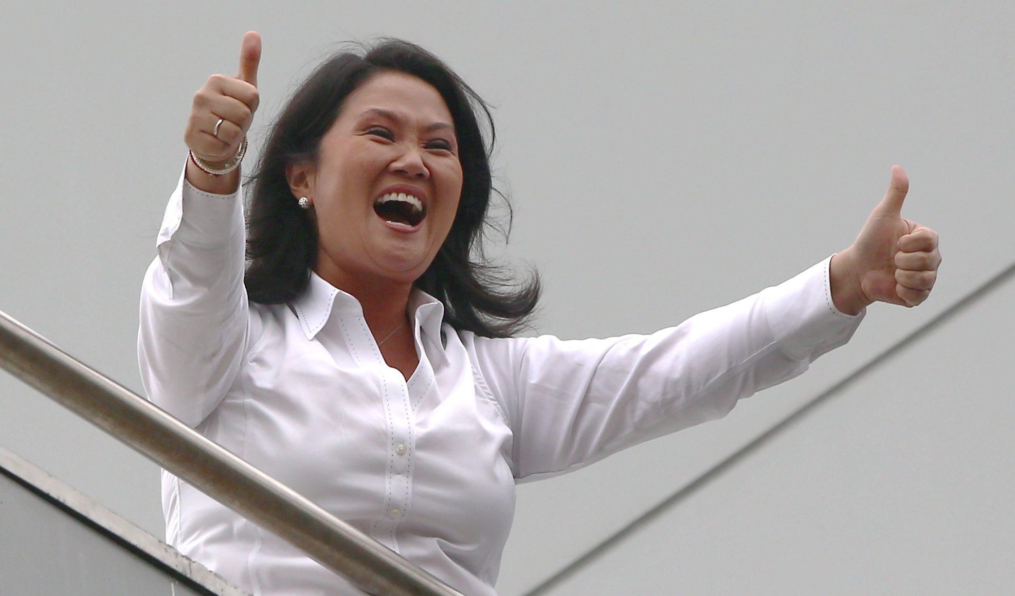 Keiko Fujimori acorta la distancia con PPK: los separan solo 100 mil votos