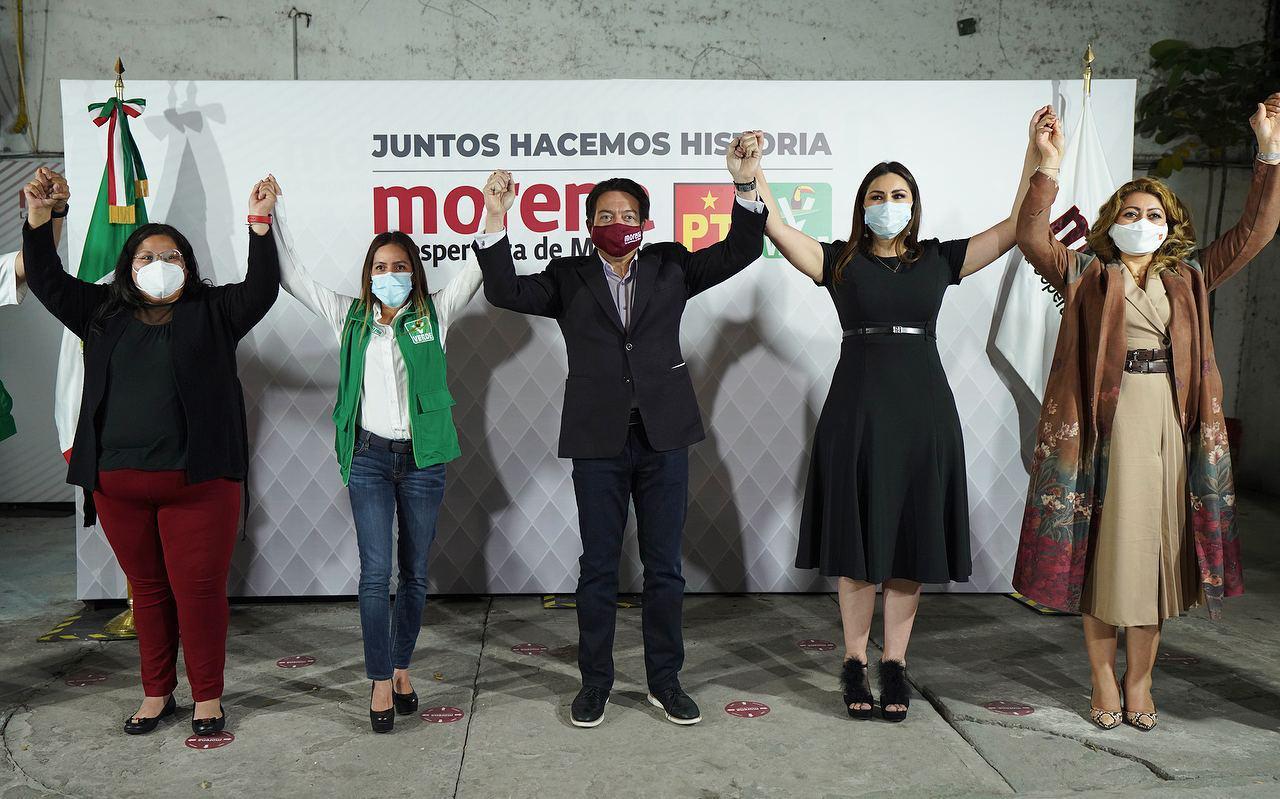 Morena irá en alianza con PVEM y PT para mantener mayoría en San Lázaro