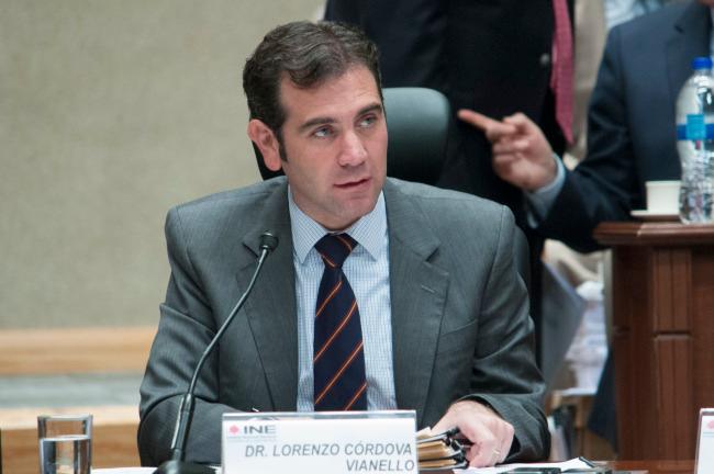 “Para el INE, la elección de 2018 ya empezó”, dice Lorenzo Córdova