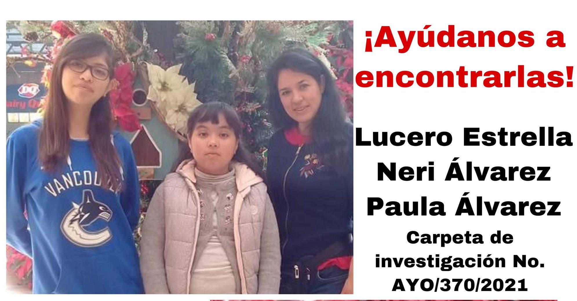 Luz María, maestra de Filosofía, y sus dos hijas desaparecieron en la CDMX
