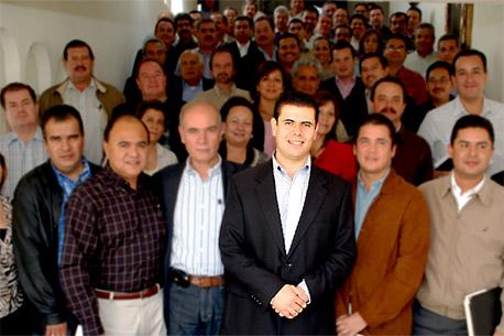 Es priista, pero en su gabinete<br>sólo hay 3 de su partido