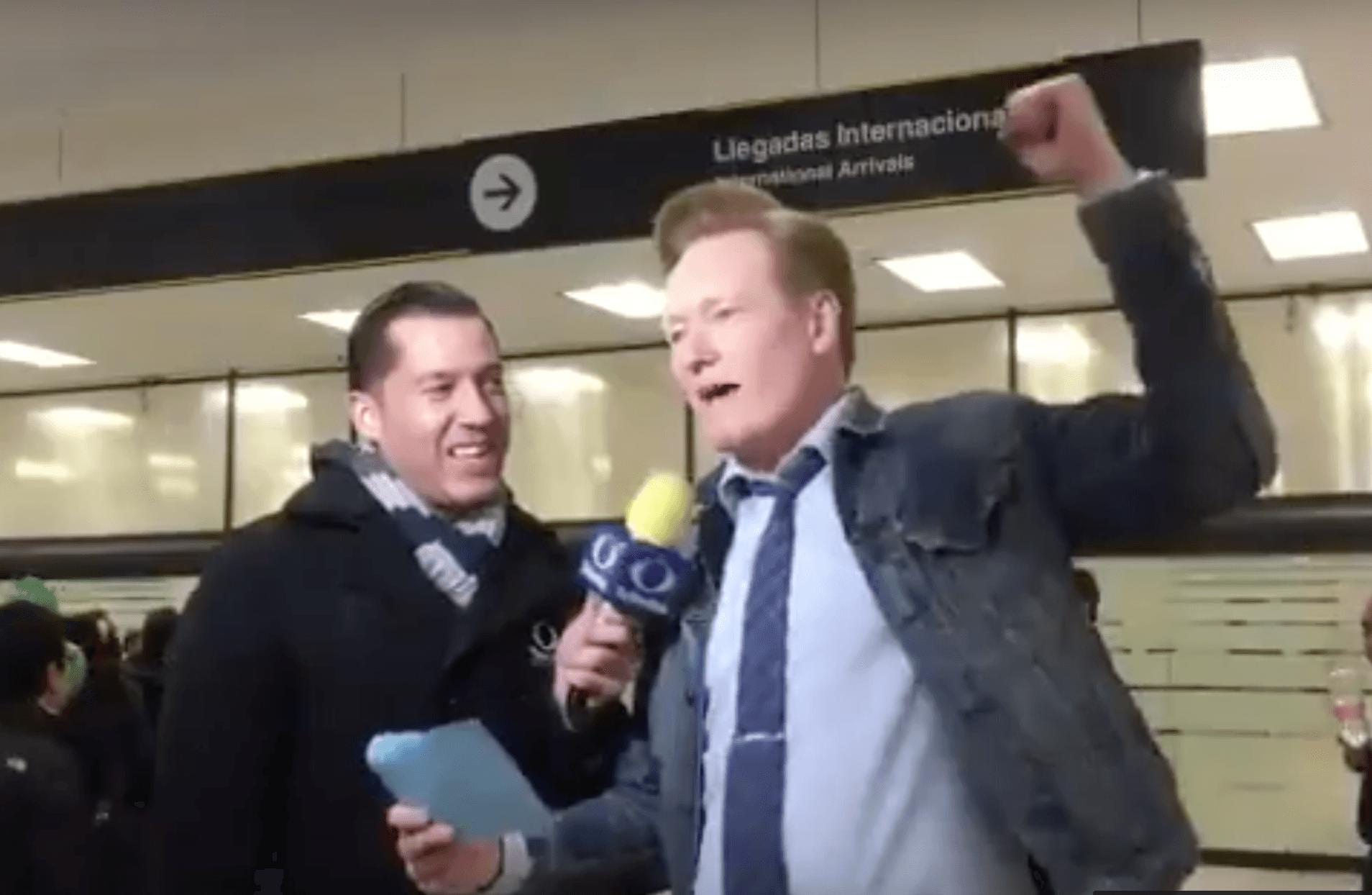 Conan O’Brien llega a México para arreglar la relación con Estados Unidos