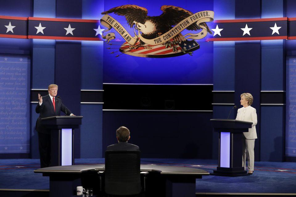 Clinton gana el último debate; Trump deja en duda si aceptará el resultado de la elección