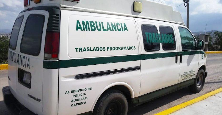Combustible en lugar de pacientes, detienen a una ambulancia que trasladaba hidrocarburo en Hidalgo