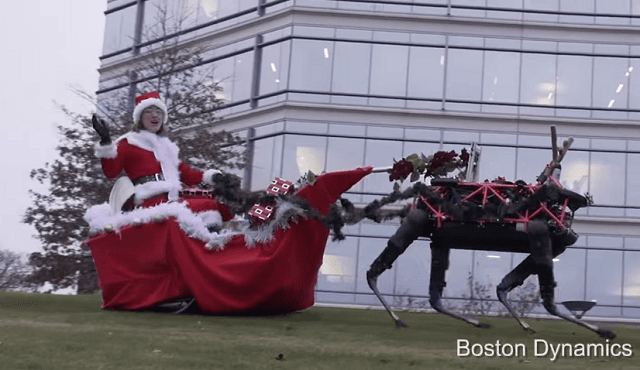 Los renos de Santa se volvieron robots de la vida real en esta felicitación de Boston Dynamics