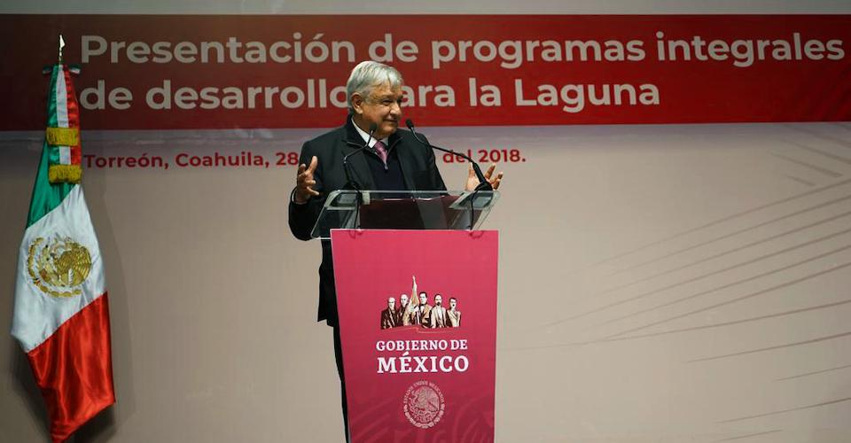 Tras gritos contra el PRI en Coahuila, AMLO pide respeto y llama a la conciliación