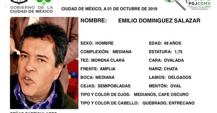 Buscan a Emilio Domínguez, profesor de la UAM desaparecido en Iztapalapa