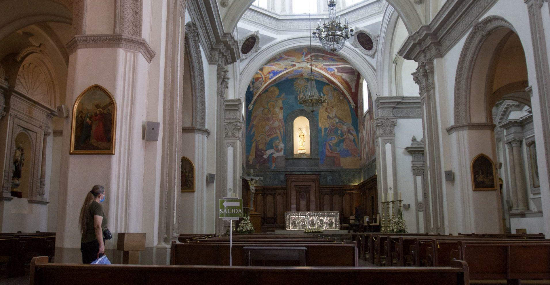 Iglesia católica espera abrir templos en CDMX para el 20 de julio