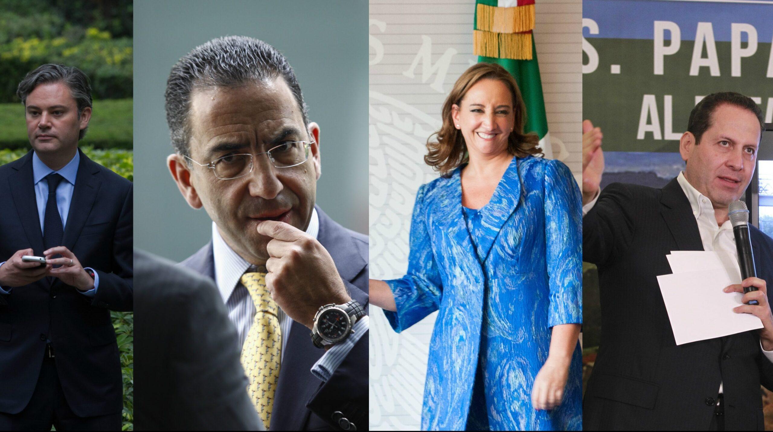 Exsecretarios, expanistas y priistas: ellos son los integrantes de la campaña de Meade