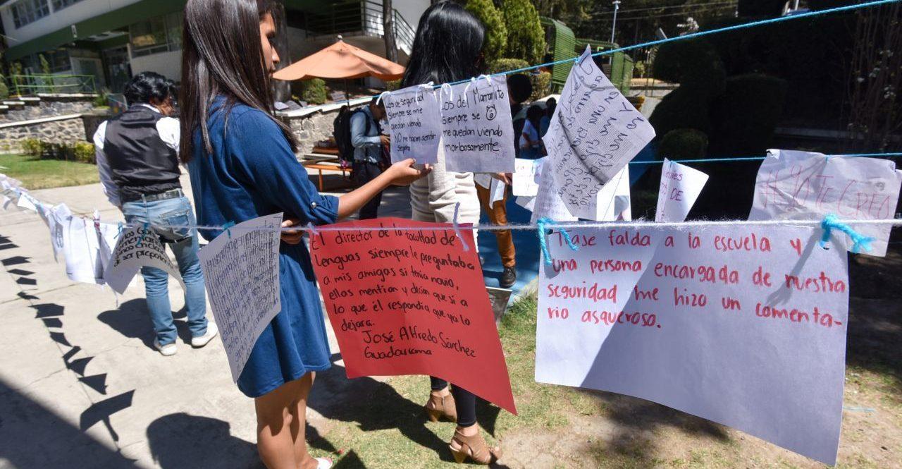 Alumnas de Bachilleres en Oaxaca encaran y denuncian a maestro acosador; suman 11 cesados por la misma razón