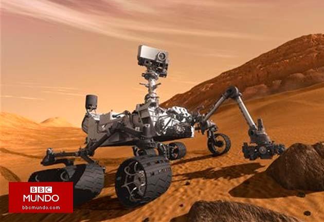 El robot Curiosity prepara su increíble llegada a Marte