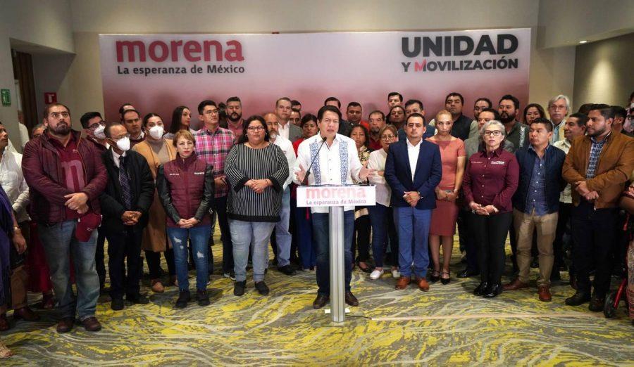 Morena exige a aspirantes del Edomex firmar un compromiso de no “calumniar” al partido si resultados no los favorecen
