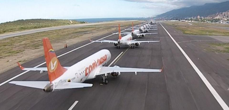 Aerolínea estatal venezolana anuncia vuelos a Santa Lucía en su inauguración