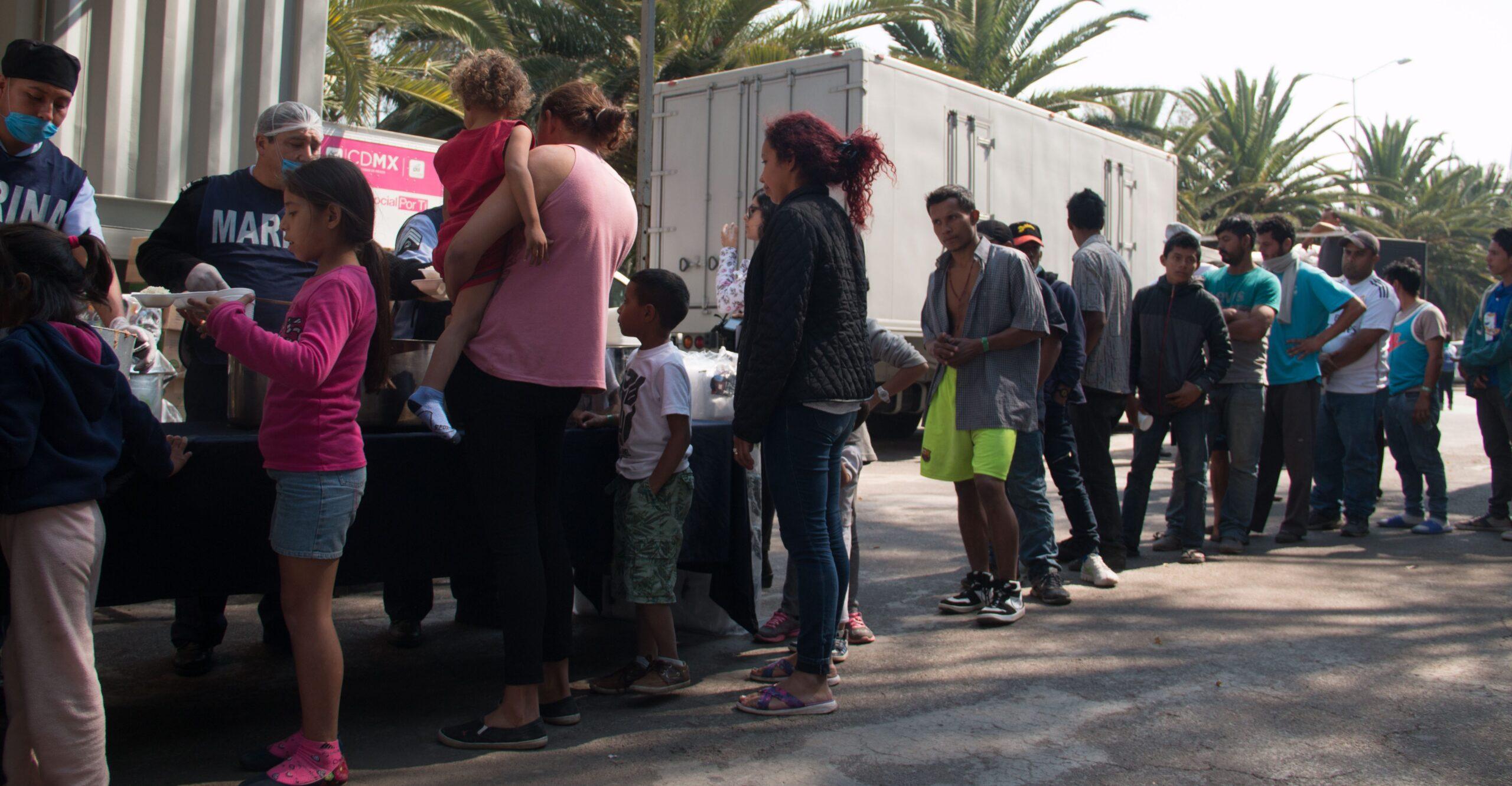 Migrantes albergados en CDMX continuarán su camino a EU; esperan la llegada de 400 más