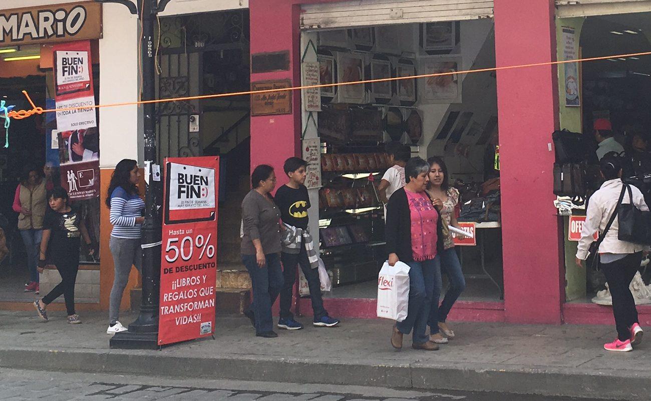 ¿Buen Fin? En Oaxaca los comerciantes están en números rojos y sufren por las ventas bajas