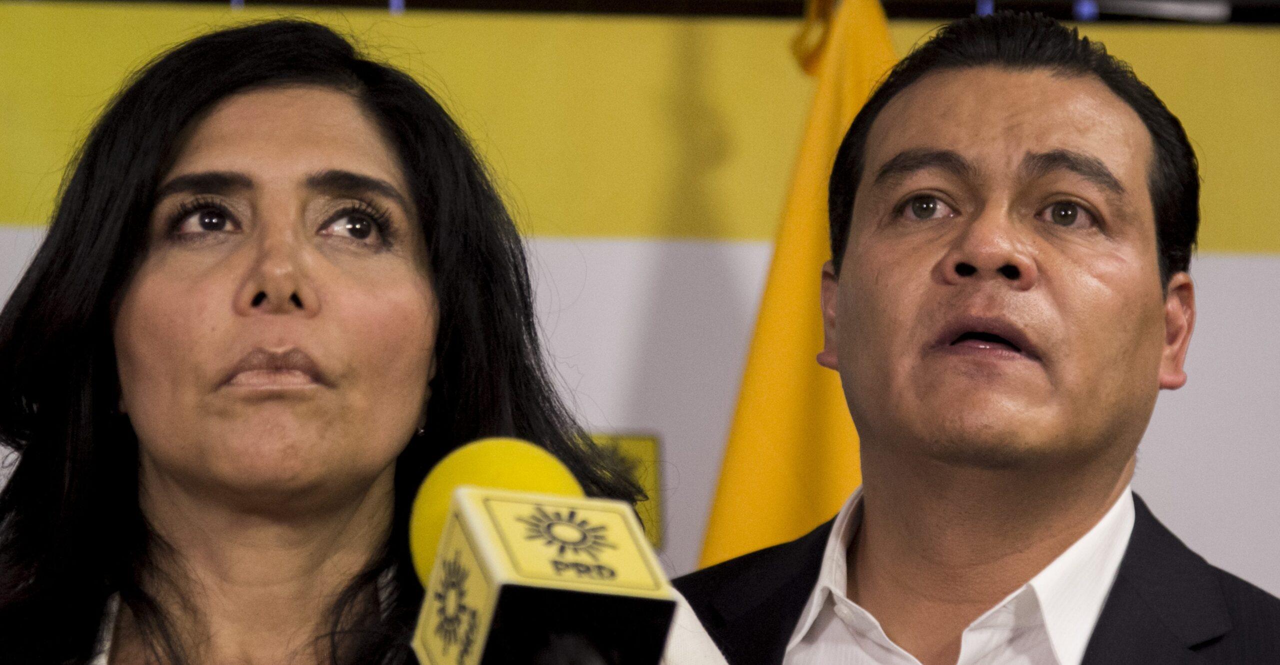 Alejandra Barrales y Juan Zepeda renuncian al PRD por incertidumbre en el partido