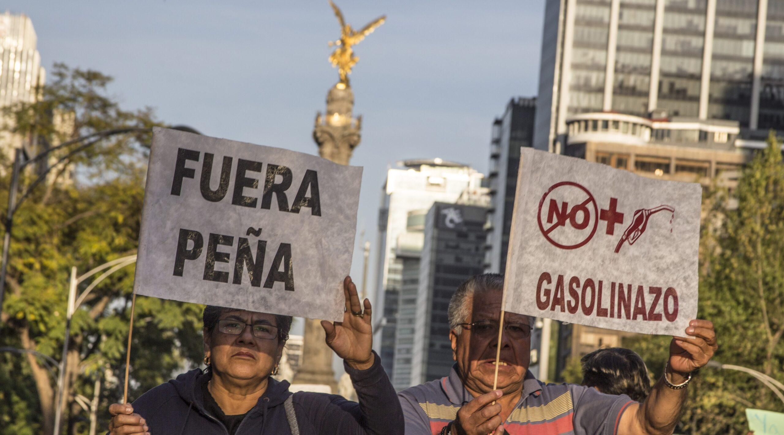 Noveno día de movilizaciones contra el gasolinazo en la CDMX y los estados
