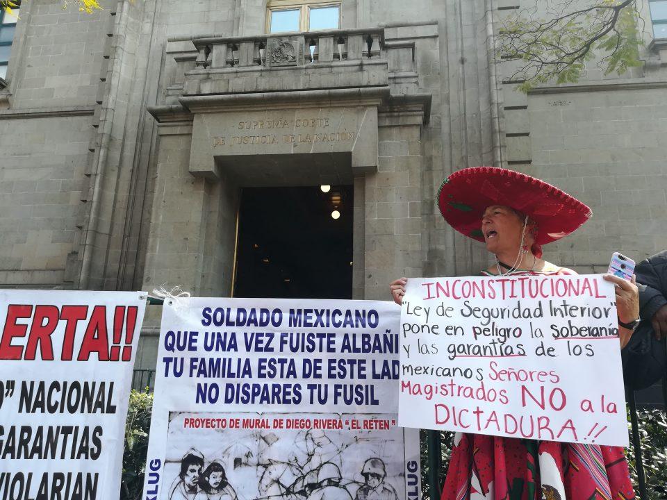 Colectivo #SeguridadSinGuerra llama a la Corte a declarar inconstitucional la Ley de Seguridad