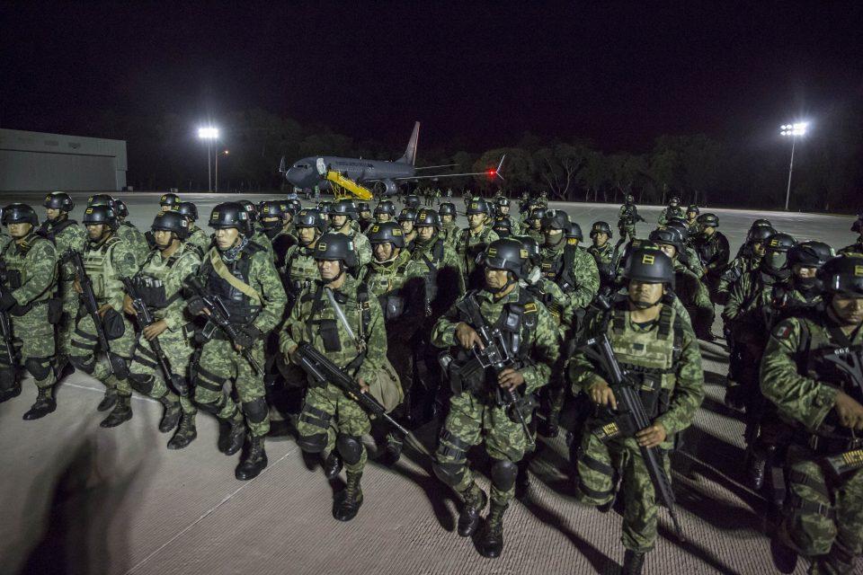 Sedena despliega 230 elementos para reforzar la seguridad en Culiacán