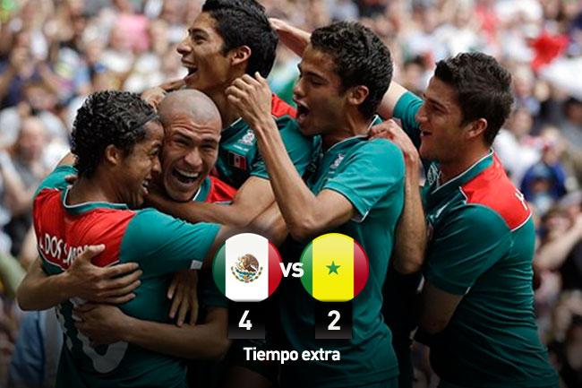 México, muy cerca de una medalla en futbol; avanza a semifinales