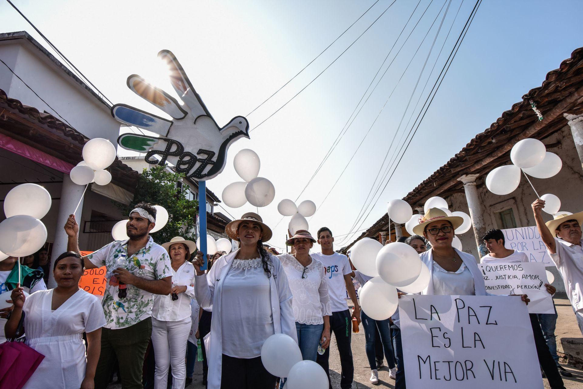 A una semana del ataque en Reynosa, habitantes marchan para exigir seguridad, paz y justicia