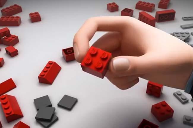 Lego festeja 80 años de historia <br>y los narra en un video