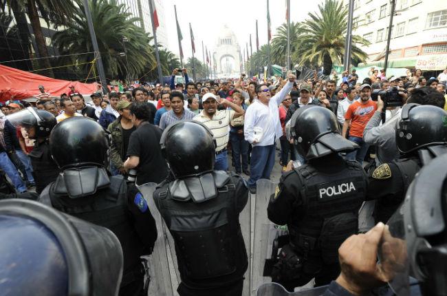 GDF no permitirá marcha de la CNTE al Zócalo el #1DMX