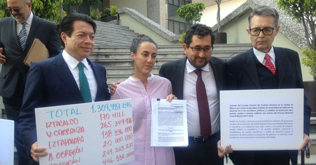Morena denuncia al PRD ante Fepade por compra de votos y uso de programas sociales en la CDMX