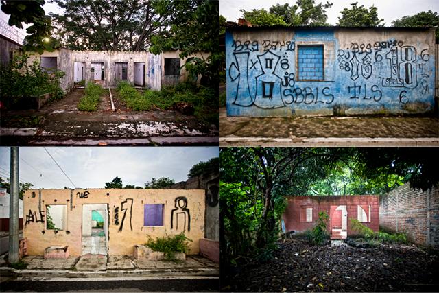 Desplazados del narco: Casas que gritan su abandono