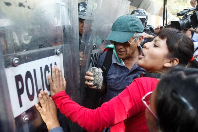 Chiapas avala uso de la fuerza contra protestas sociales