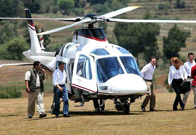 Muere empresario en helicóptero que utilizaba Peña Nieto