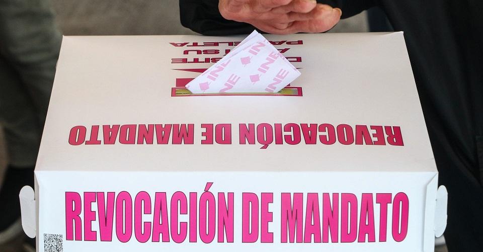 Revocación de mandato: INE suspende votación en 8 casillas de Texcoco y 2 de Pátzcuaro por amenazas de violencia