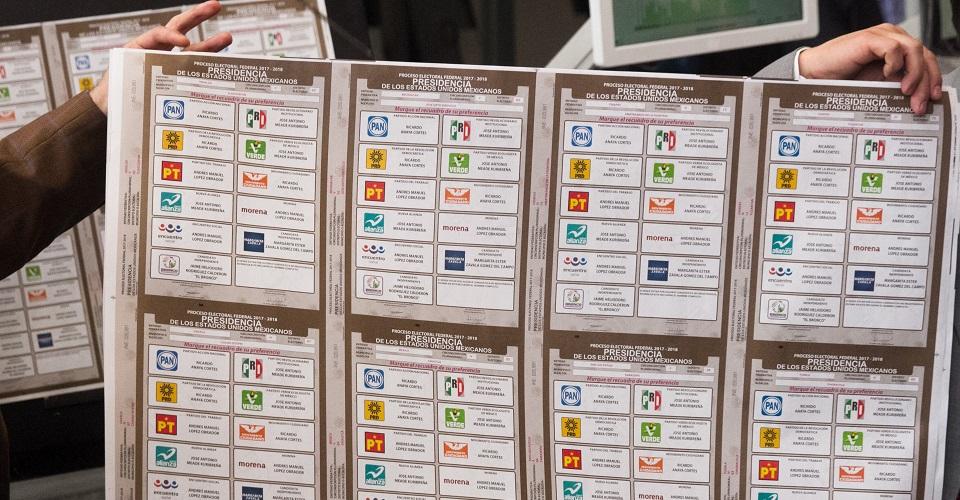 ¿Reimprimir las boletas electorales tras la salida de Margarita? El INE, Anaya y AMLO difieren