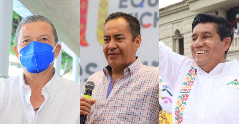 Candidatos de alianza en Michoacán, Guerrero y SLP anuncian acciones ante desventaja en conteos