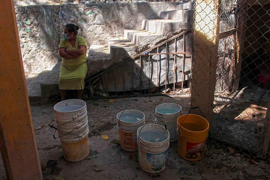 Chilpancingo: sin agua y con obras inconclusas desde el sexenio de Peña Nieto