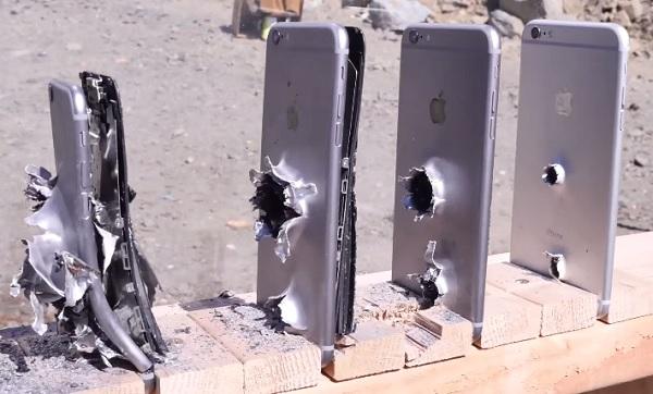 ¿Cuántos iPhone se necesitan para detener una bala?