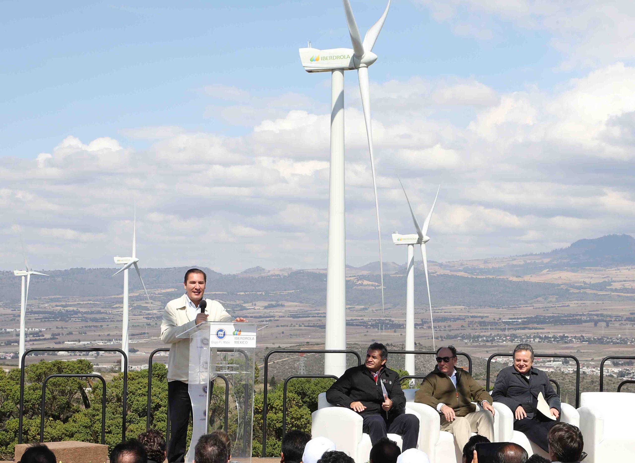 Inauguran el primer Parque Eólico en Puebla
