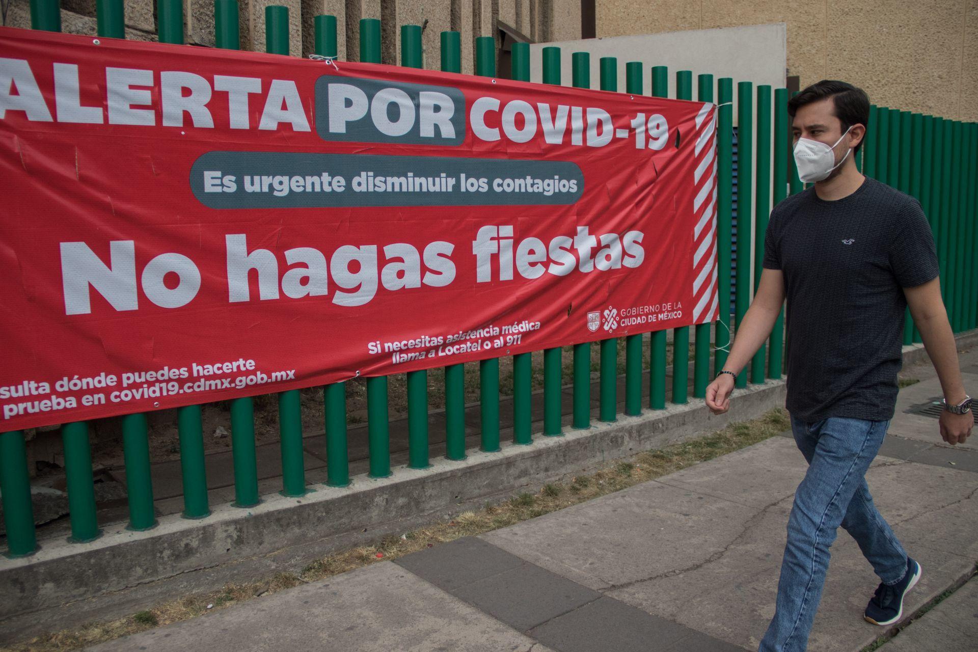 México suma 189 muertes y supera las 122 mil defunciones por COVID