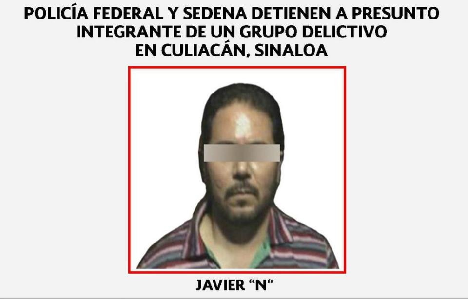 Detienen a Javier Carrasco, sobrino de Nacho Coronel y operador del Cártel de Sinaloa