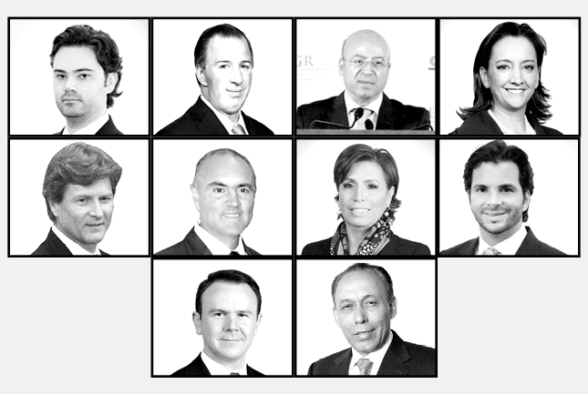 Los perfiles del nuevo gabinete de Peña Nieto