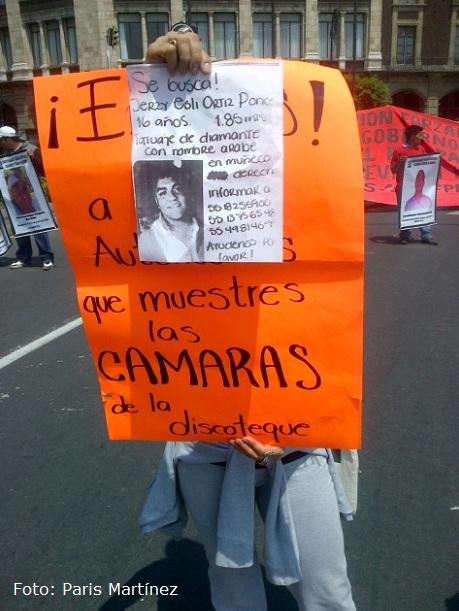 En Fotos: Protesta de familiares de los 11 desaparecidos de Tepito
