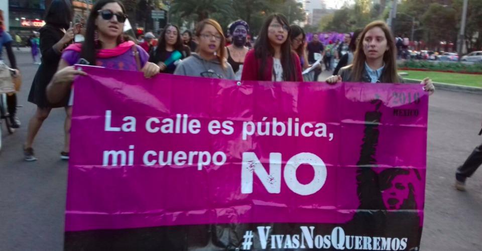 Mujeres toman otra vez las calles de la CDMX contra los feminicidios