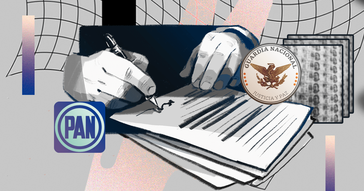 La Guardia Nacional y el PAN dieron 88 contratos a red fantasma que lavó 5 mil 800 mdp