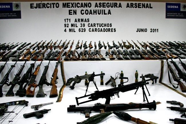 Investigan tráfico de armas del Ejército al narco