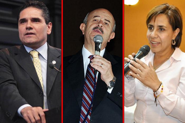 Un <i>zoom</i> a los tres candidatos por la gubernatura de Michoacán