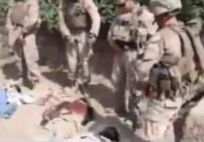 Investigan video donde marines orinan sobre talibanes muertos