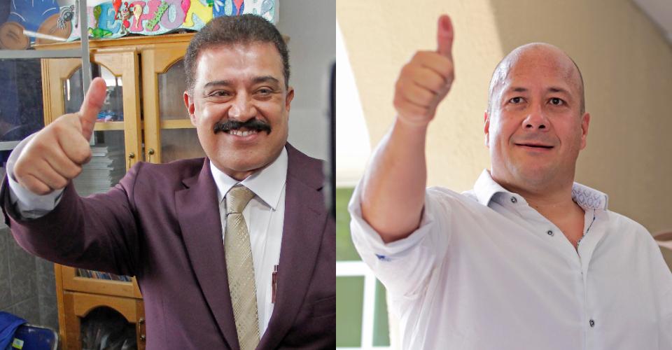 Se autoproclaman ganadores Alfaro y Lomelí en la contienda por la gubernatura de Jalisco